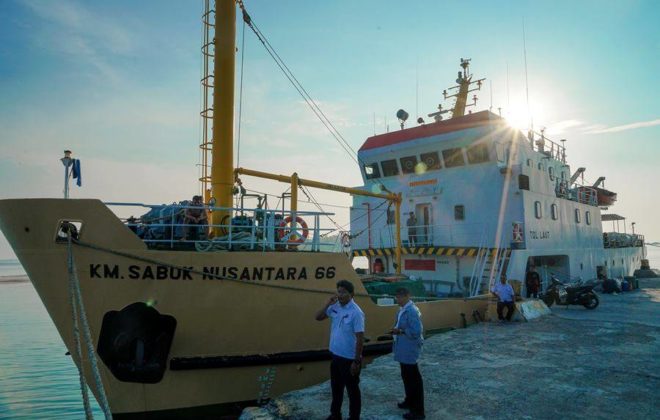 Kunjungan praktik SMK Pelayaran Lusiana Tangerang